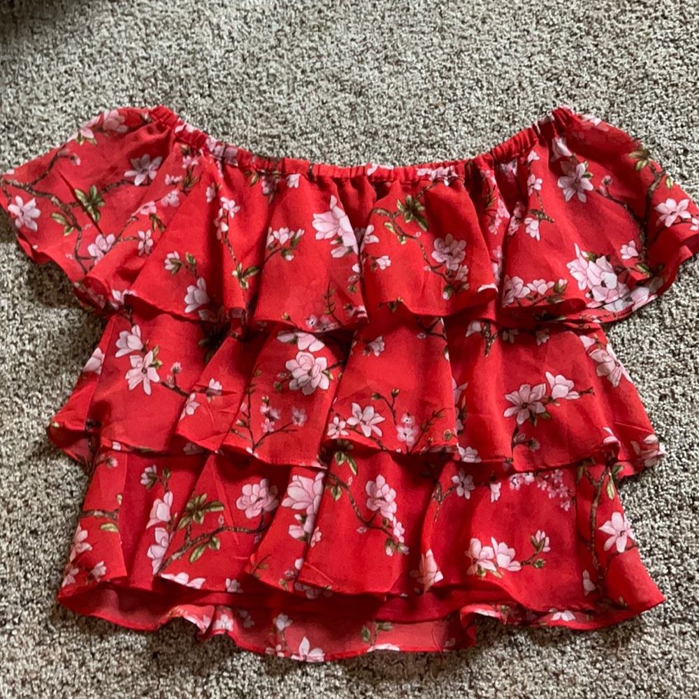 Forever 21 ruffle top
